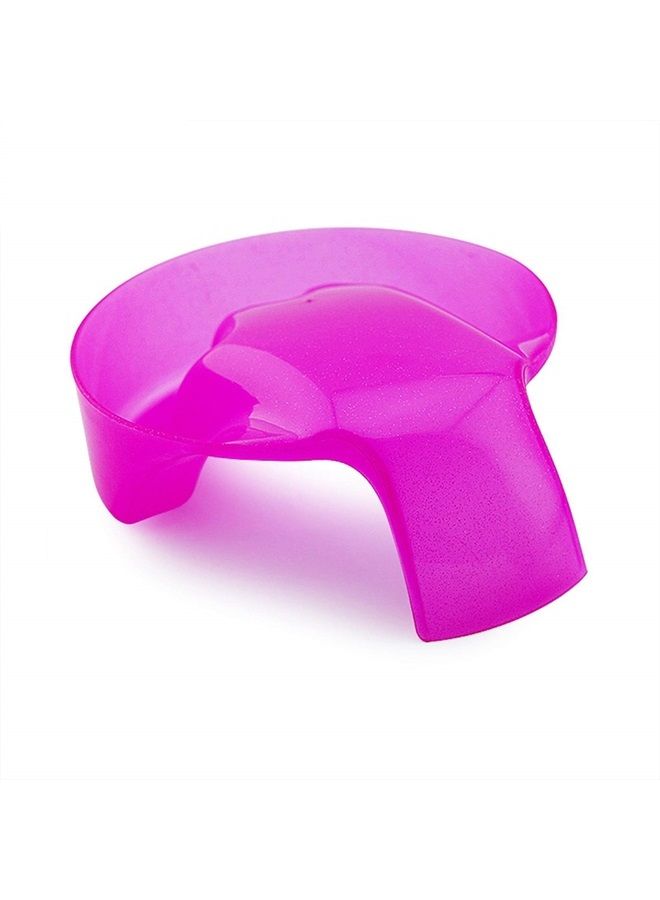 KADS وعاء نقع لإزالة طلاء الأظافر للفن اليدوي - وعاء سبا للأظافر اللامعة - علاج تجميل الأظافر - وعاء العناية باليدين باللون الوردي - Image 2