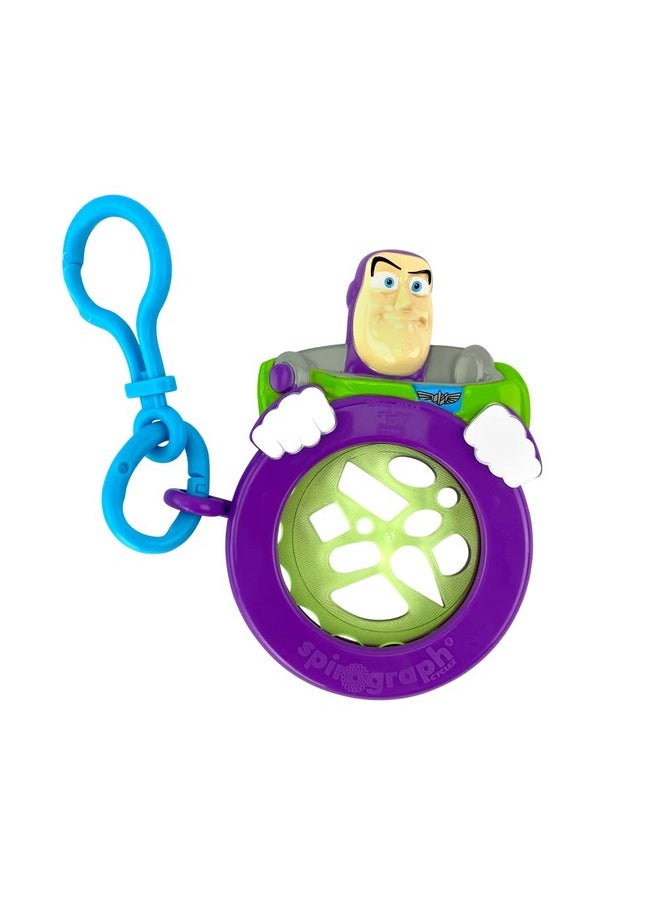 Spirograph Spirograph Cyclex Clip Buzz Lightyear - Disney - The Easy Way to Make Countless Amazing Designs - Rotating Stencil Wheel - Travel Ages 5+, Multi  - Image 2