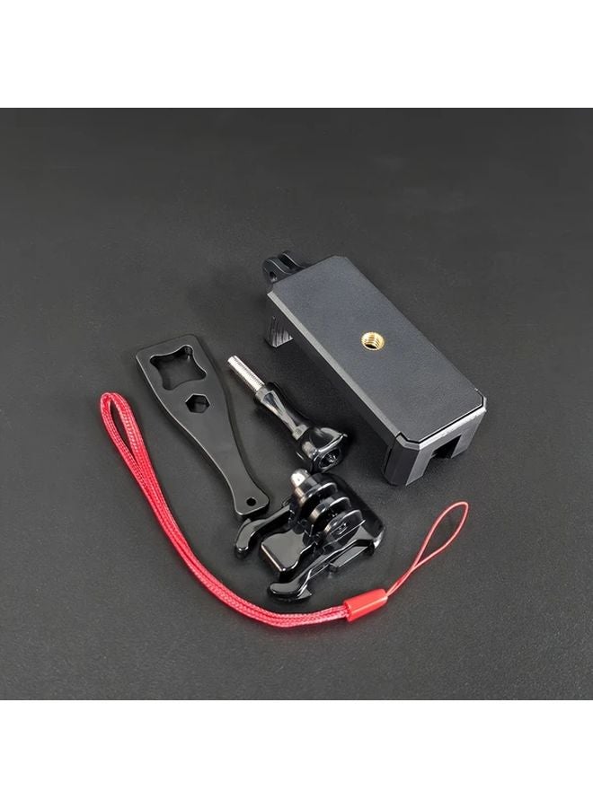 Black Quick Plug Base Phone Holder Clip Mount Kit for GoPro Hero DJI OSMO Action - Image 2