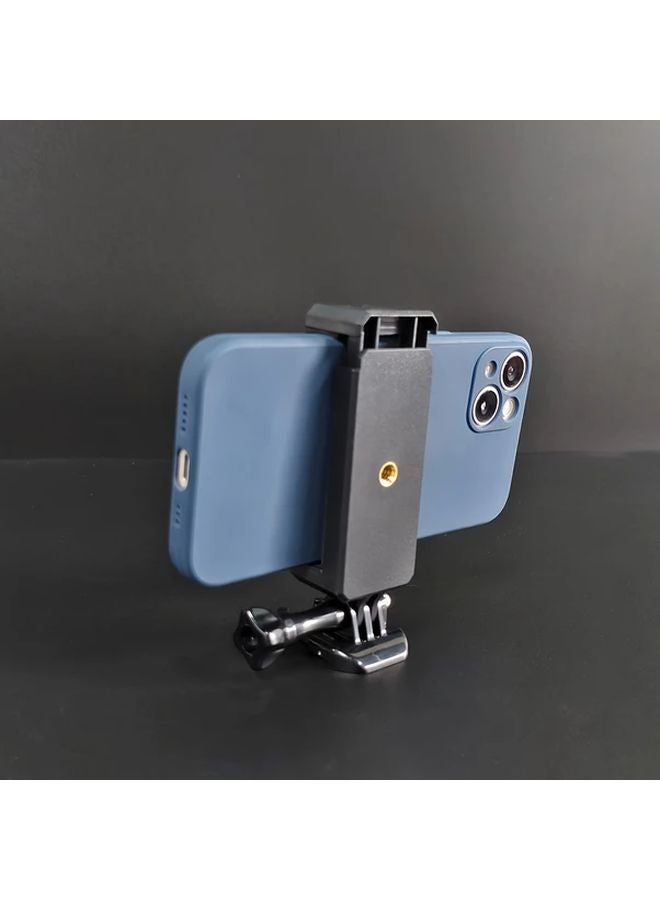 Black Quick Plug Base Phone Holder Clip Mount Kit for GoPro Hero DJI OSMO Action - Image 5