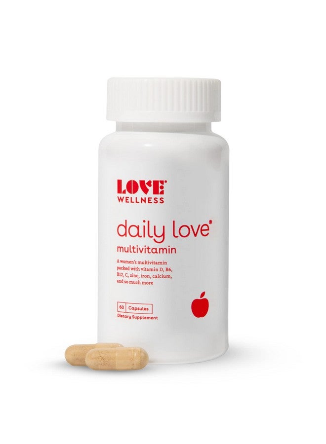 Love Wellness Daily Love Multivitamin For Women 60 Capsules Support For Immunity Managing Stress Food Cravings & Pms Complete Multivitamin And Multimineral With 25 Plus Vitamins & Minerals - Image 2