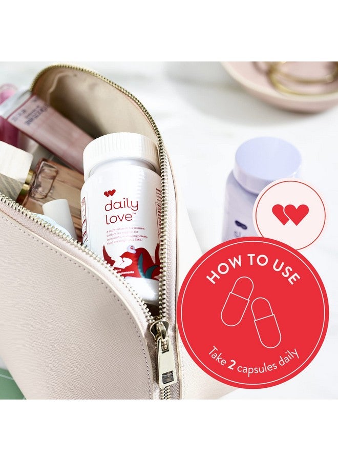 Love Wellness Daily Love Multivitamin For Women 60 Capsules Support For Immunity Managing Stress Food Cravings & Pms Complete Multivitamin And Multimineral With 25 Plus Vitamins & Minerals - Image 5