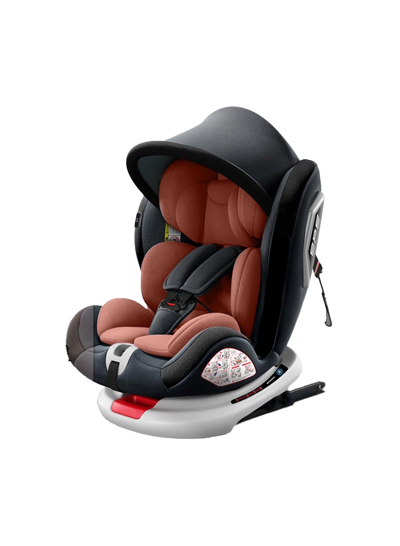 Baby Car Seat with Isofix and Top Tether 360 Degree Swivel Child Car Seat for Group 0/1/2/3 upto 12 Years Old - Image 1