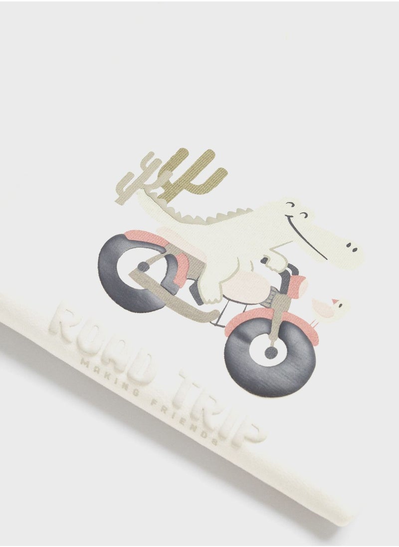 MANGO - Kids Road Trip Sweatshirt - Image 1