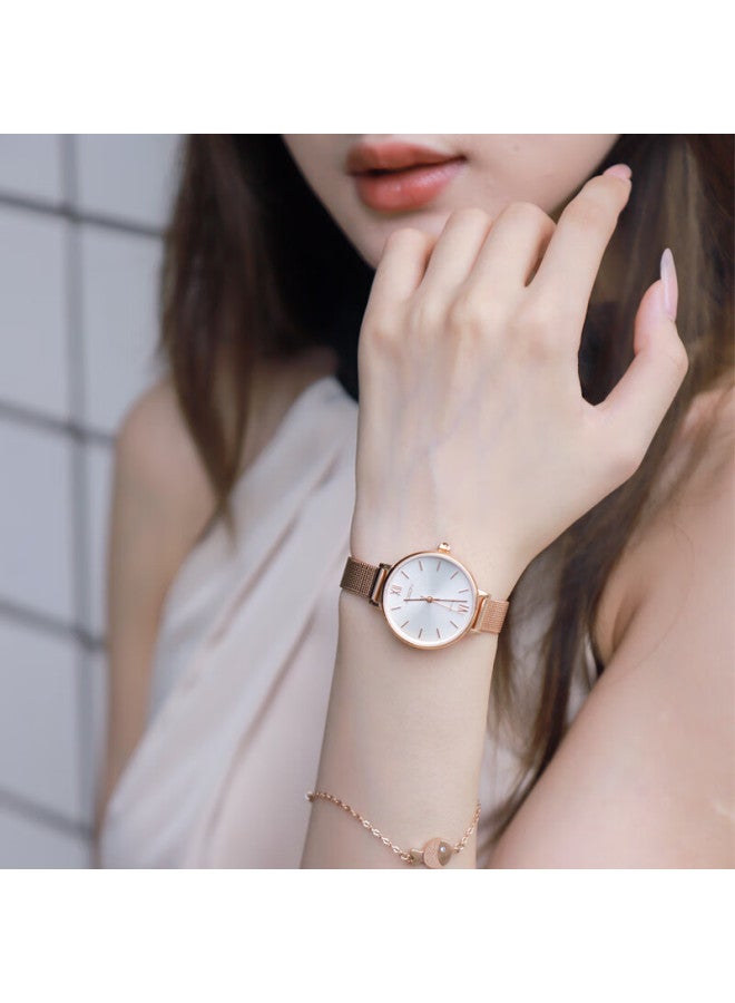 Rosdn Women's Ultra-thin Waterproof Watch, Fashionable Elegant Style, Top Ten Brand Ladies Watch, Birthday Gift For Girlfriend - Image 1