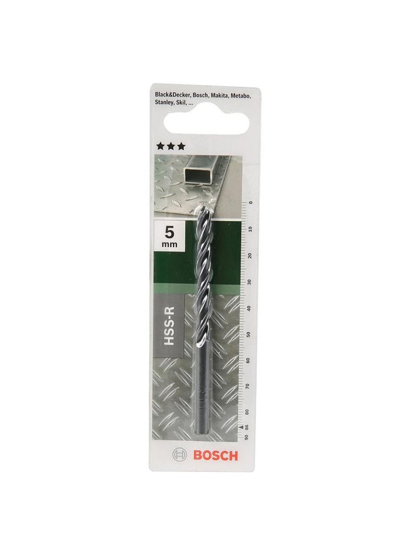 BOSCH Hssr Drill Bit With Chisel Edge 5 Mm