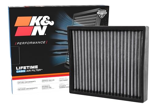 KN LIFETIME Cabin Air Filter Premium Washable Clean Air for Your Cabin Compatible with 20152020 Hyundai Santa Fe Sonata VF2058