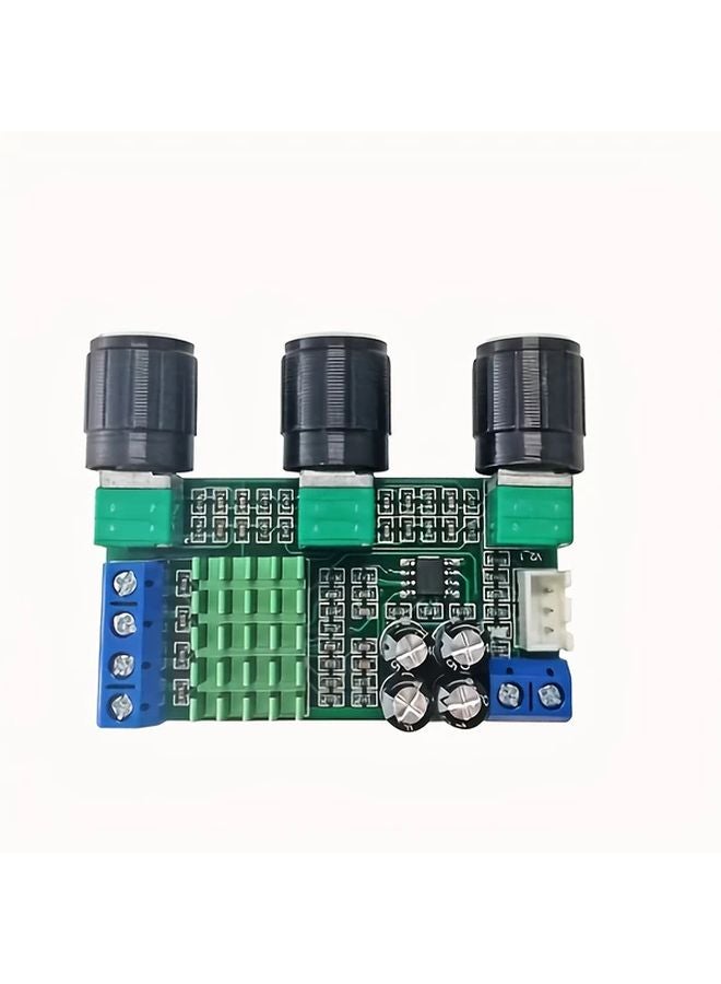 XH M567 TPA3116D2 Dual Channel Digital Amplifier Board 12 24V Bass Treble Adjustable Dual 80W - Image 3