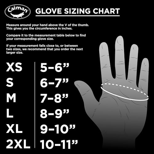 Caiman Premium Goat Grain TIG/Multi-Task Welding Gloves, Split Cowhide Back, 4-Inch Extended Cuff, White/Gold, Large (1540-5) - Image 5