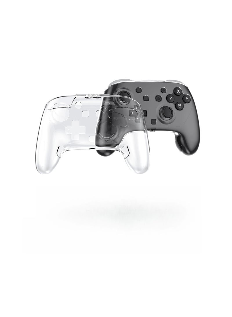 HD Crystal Hard Case for Nintendo Switch2 Pro Handle! 0.5mm transparent all-inclusive drop protection case, wear-resistant, scratch-resistant and non-yellowing! - Image 1