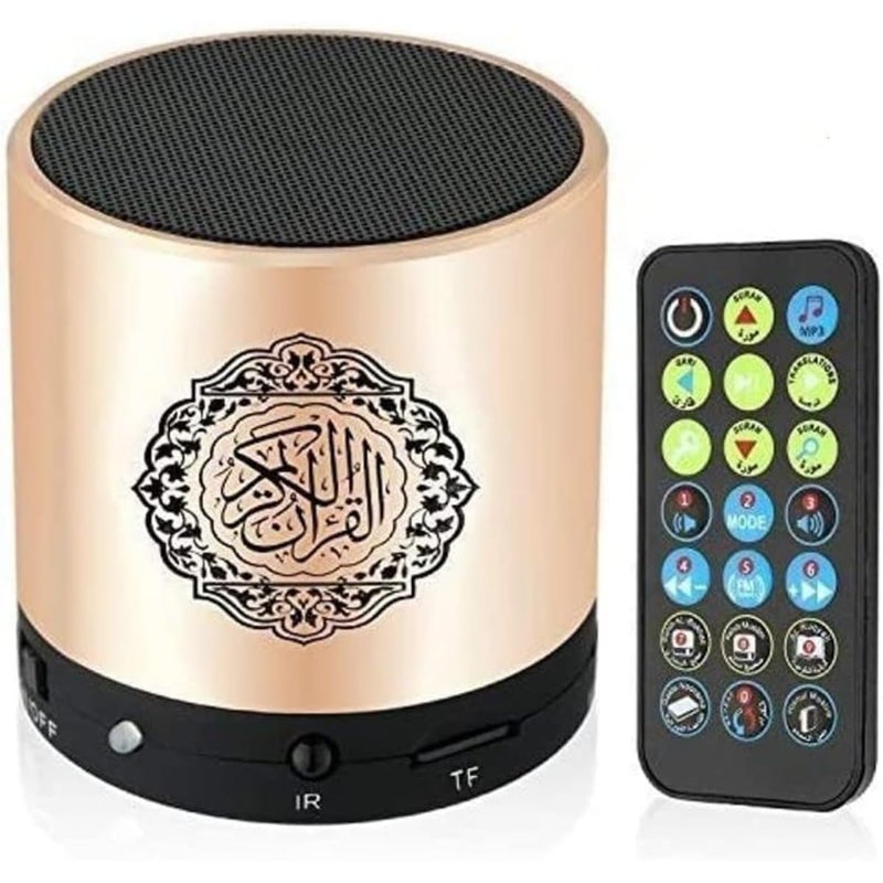 ZAMZIN Transform Your Spiritual Experience: Museum of the Future Digital Quran Speaker - Wireless LED, Azan Clock, App Control | Immersive Quranic Verses, Seamless Connectivity for Modern Muslims - Image 1