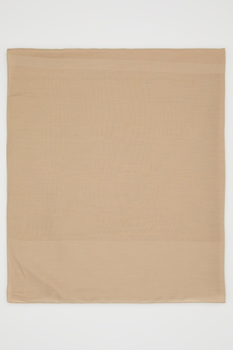 DeFacto Beige Woman Woman Hijab Shawl Casual - Image 4