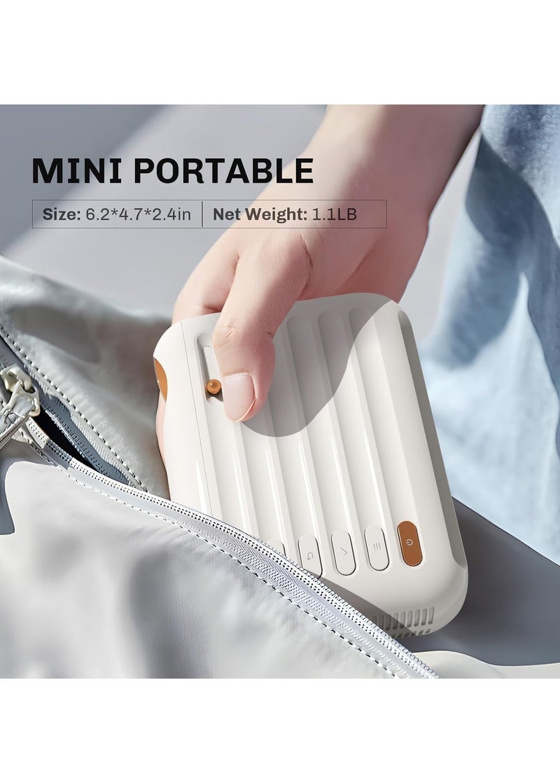 SYOSI Mini Projector, Projector with 5G WiFi and Bluetooth, Portable Projector 1080P Supported 120ANSI, Bluetooth Movie Projector for Bedroom/Outdoor, Compatible with iOS/Android/Laptop/TV Stick/HDMI/PS5  - Image 2