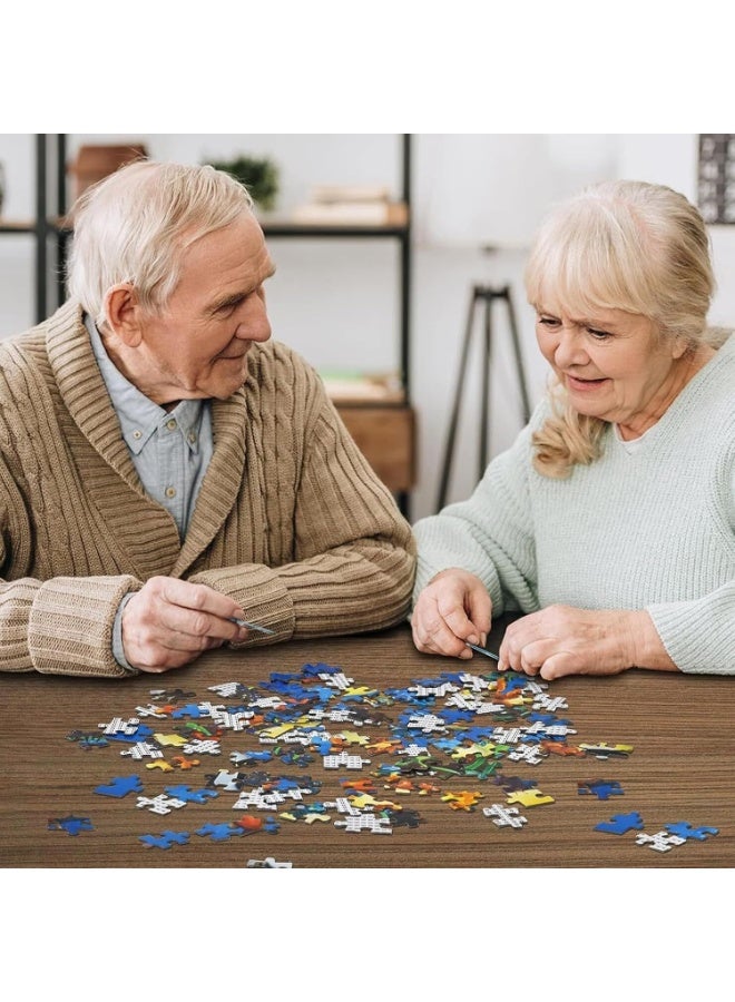 1000 pieces of starry sky desert oasis landscape puzzle, puzzle and leisure toys, suitable for adults and children - Image 4