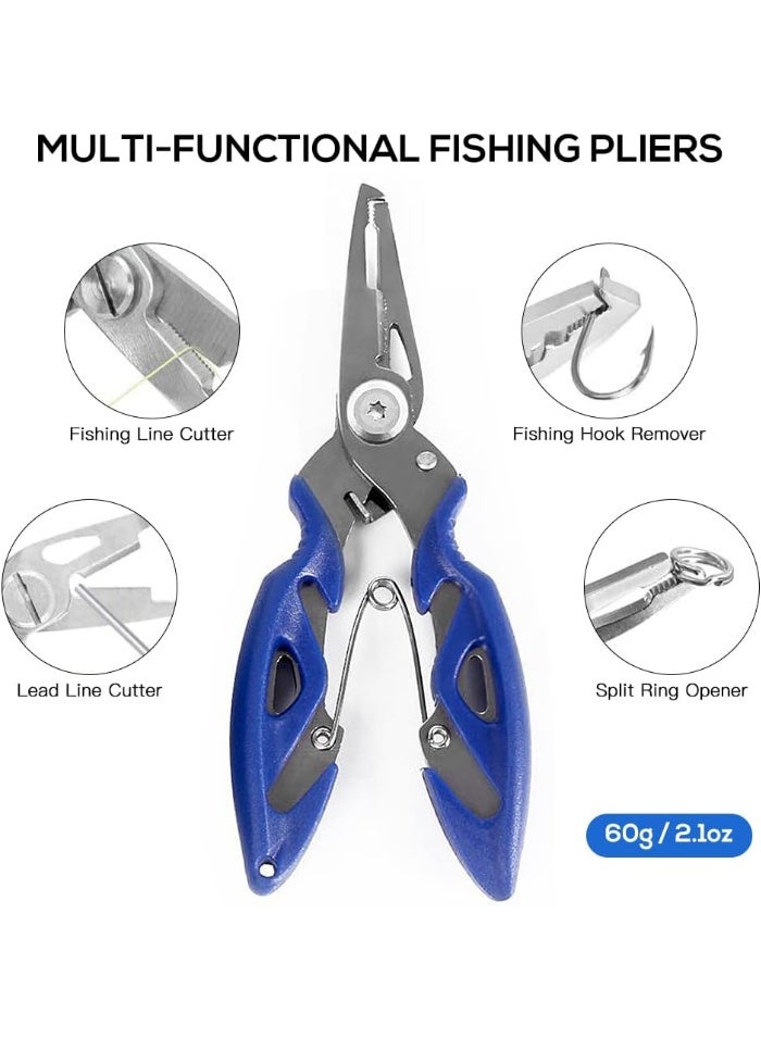 Generic 263Pcs Fishing Accessories Kits with Tackle Box Saltwater Freshwater Including Jig Hooks, Cross Barrel Swivel, Barrel Snap Swivel, Sinker Slides, Lead Sinker, Treble Hooks - Image 4