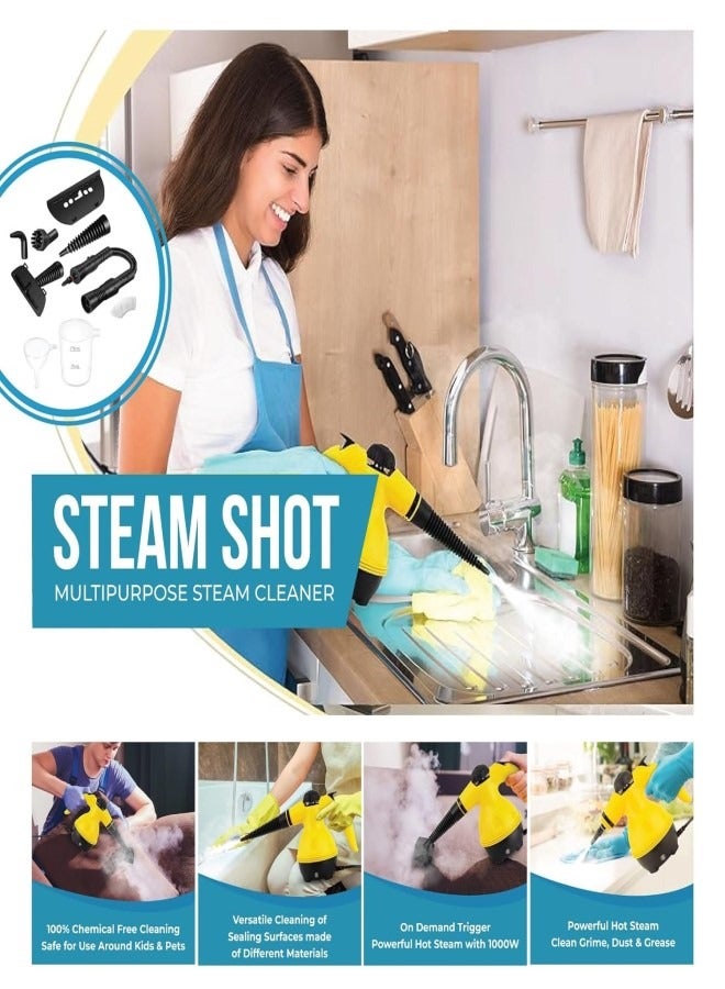 PRIMO PLUS Steam Cleaner 1000W - Image 4