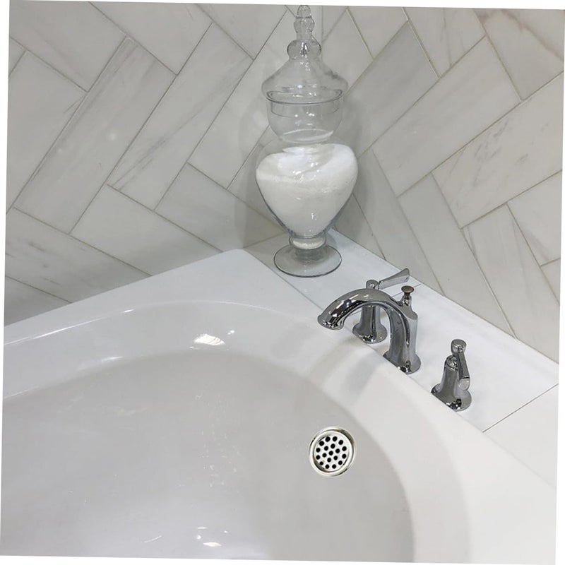 DOITOOL 10pcs Replacement Sink Overflow Cap Sink Basin Cover Round Hole Cover Match Your Bathroom Kitchen - Image 5