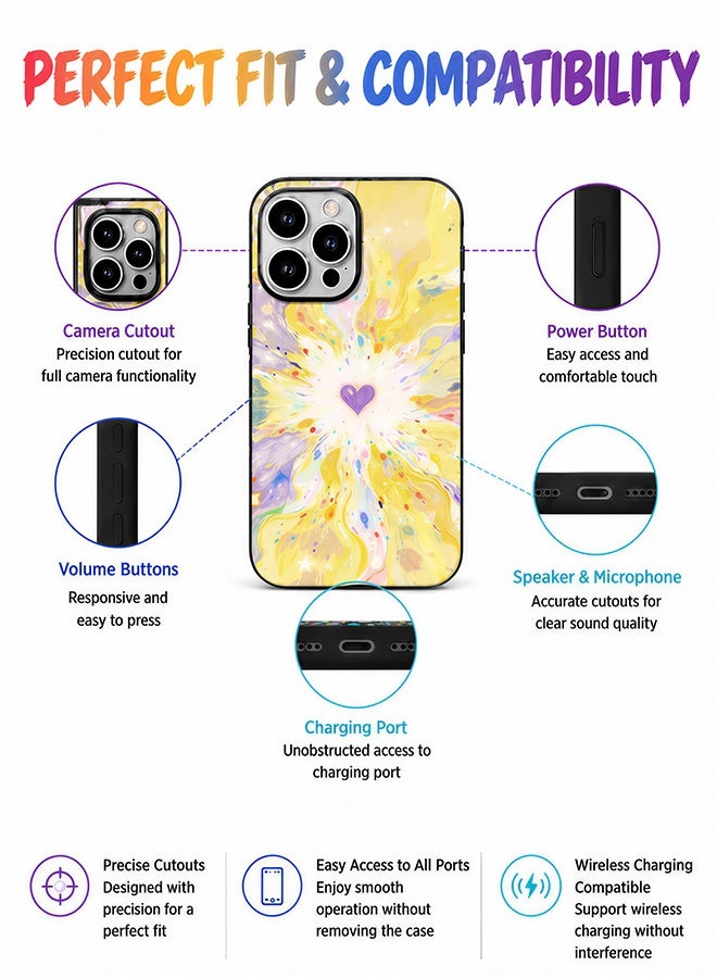 مافي مجموعة حماية 5 في 1 لهاتف iPhone 15 Pro - غطاء مزدوج الطبقات مقاوم للصدمات (طبقة داخلية من مادة TPU + طبقة خارجية من مادة PC) مع واقيين للشاشة فائق الوضوح وواقيين شفافين لعدسة الكاميرا - 【حماية كاملة ضد الصدمات】 غطاء هاتف مقاوم لبصمات الأصابع والعرق مع أزرار مستقلة - Image 5