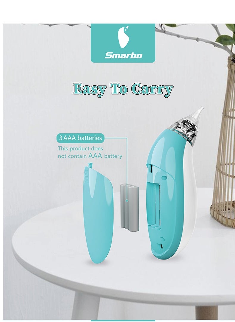 Smarbo Automatic Baby Nasal Aspirator Nasal Vacuum Cleaner For Infant Safety Electric Silent Cleaner  - Image 5