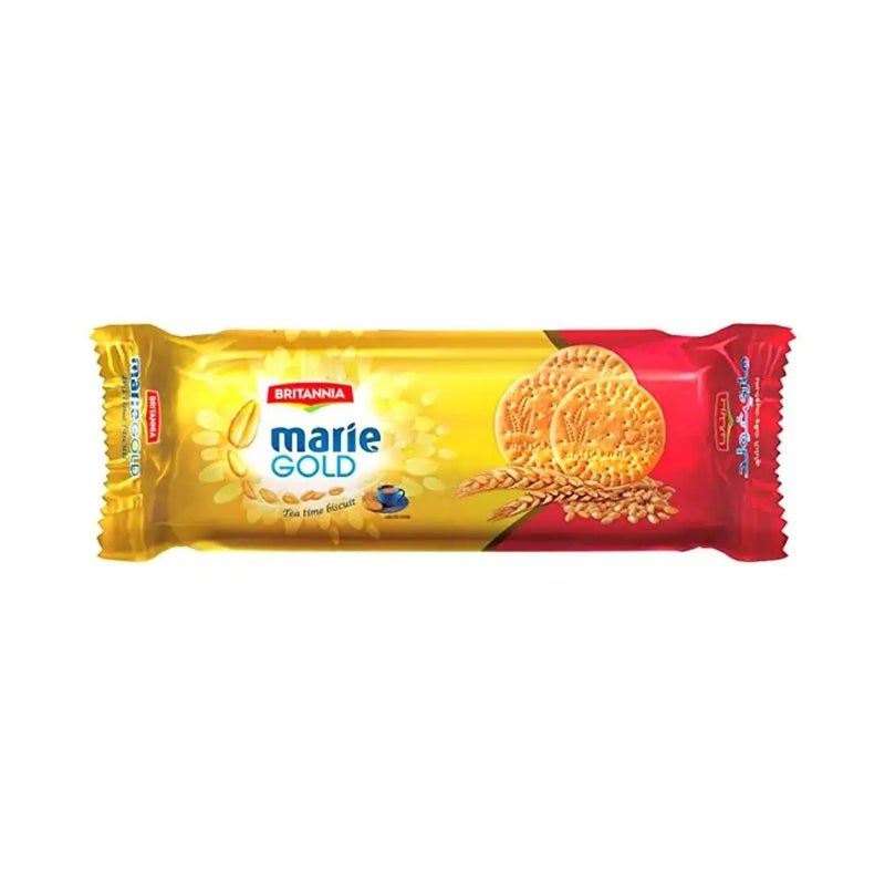 Britannia Marie Gold Tea Time Biscuit Cookies- 176gms - Image 1