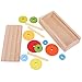 GEMEM Tower of HanoiWooden Towers of 10 Rings Puzzle with Storage Box Logic Puzzle Brain Teaser IntellectualSTEM Logical Game Travel Toy Family Game Column Blocks Kids 5 Years Gift - Image 4