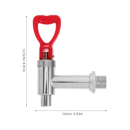 KOCKSHION Water Dispenser Faucet Replacement Spigot 1/2 Inch Leakproof Beverage Dispenser Tap with Smooth Lever for Commercial Water Coolers and Hot Boilers - Image 2