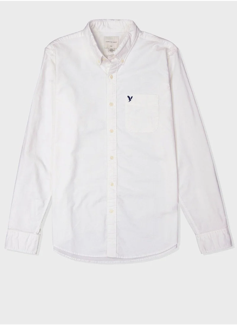 American Eagle Button Down Slim Fit Shirt