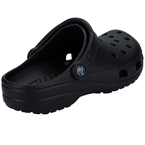 Crocs Unisex-Adult Classic Clogs, Black, 11 Men/13 Women - Image 4