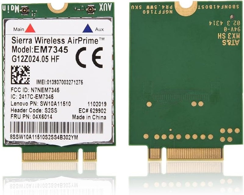 klarako EM7345 Module Card, EM7345 04X6014 4G LTE WWAN Card Module for Thinkpad 8 X250 X1C W550 T450 X240 T440 - Image 1