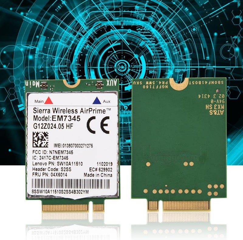 klarako EM7345 Module Card, EM7345 04X6014 4G LTE WWAN Card Module for Thinkpad 8 X250 X1C W550 T450 X240 T440 - Image 2