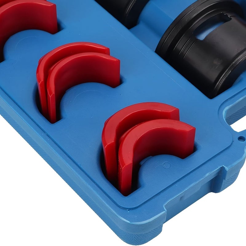 Motorcycle Fork Seal Driver Tool Kit 35-50mm Adjustable Installer Adapters - Image 2