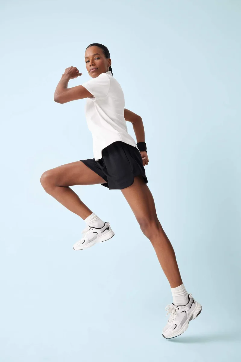ديفاكتو DeFactoFit Standard Fit Sports Modal Shorts