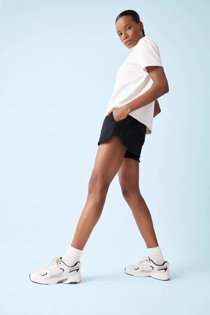 ديفاكتو DeFactoFit Standard Fit Sports Modal Shorts