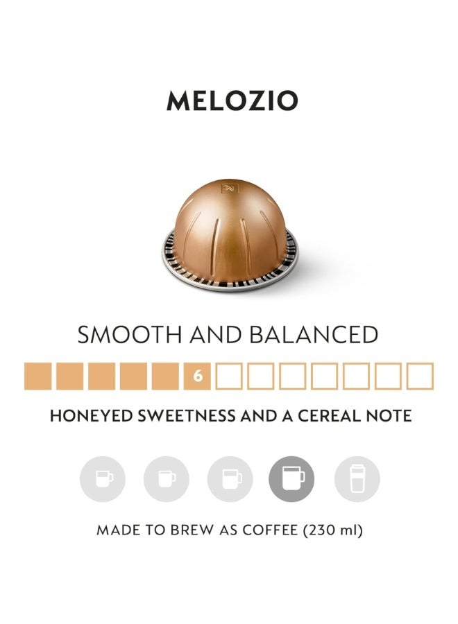 Nespresso VertuoLine Coffee Capsules Variety Pack – Intenso, Stormio, Odacio & Melozio (x2) – 50 Pods | Dark & Medium Roast | For Nespresso Vertuo Machines Only - Image 4