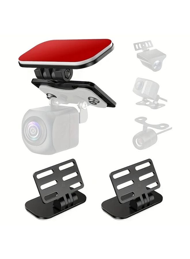 قوس الكاميرا الأسود العالمي من ABS مع حامل لاصق لتسجيل القيادة والرؤية الخلفية - Image 5