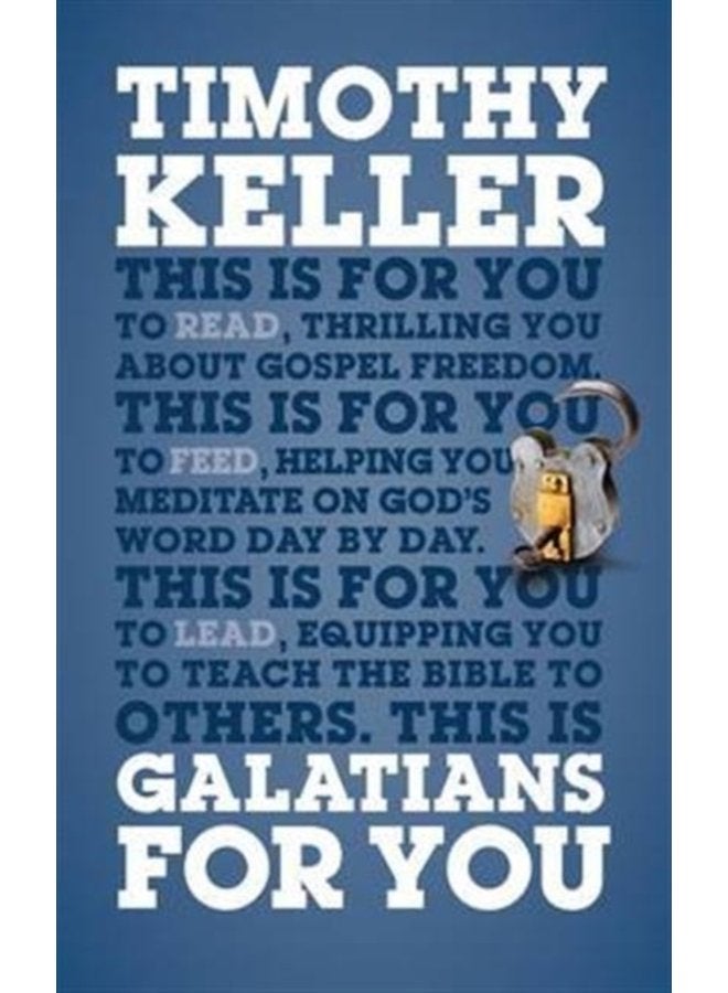 Galatians For You For reading for feeding for leading - Paperback