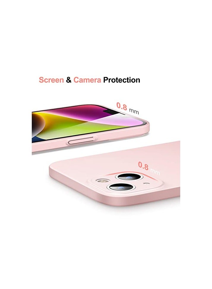 جي تيك حافظة JETech رفيعة (سُمك 0.85 مم) لهاتف iPhone 14 Pro مقاس 6.1 بوصة، غطاء عدسة الكاميرا حماية كاملة، مقاس نحيف للغاية وخفيف الوزن غير لامع، يدعم الشحن اللاسلكي (وردي) - Image 5