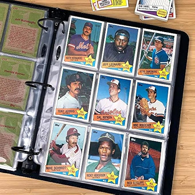 BCW 100 9-POCKET PLASTIC SHEETS TO PROTECT, STORE, DIPLAY SPORTS OR TRADING CARDS - Image 5