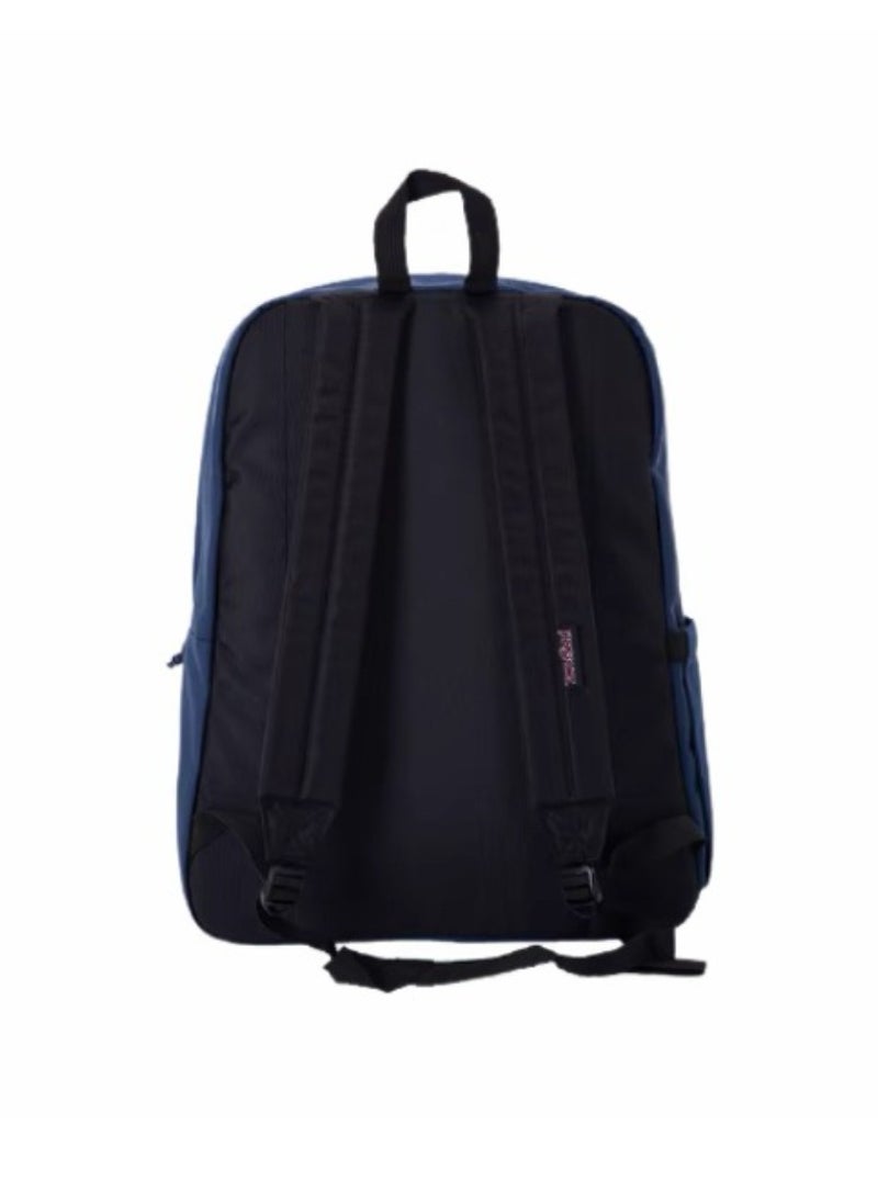 JANSPORT حقيبة ظهر JanSport SuperBreak Classic Casual Backpack Back to School بسعة 26 لترًا - أزرق داكن  - Image 3
