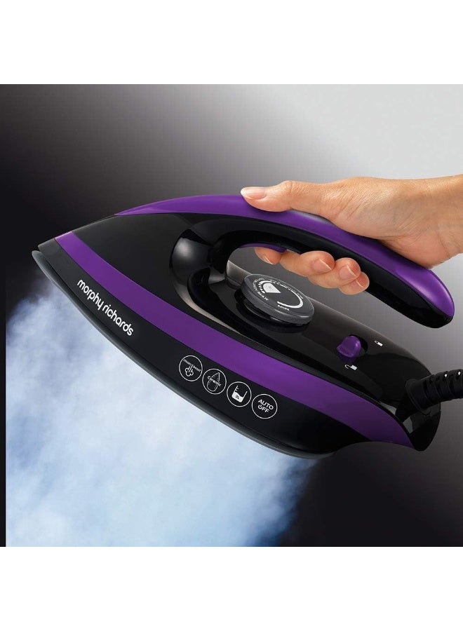 morphy richards Renewed - Morphy Richards AutoClean Purple Speed Steam Pro Generator - Lilac 140G 2L Tank 332100 - Image 4