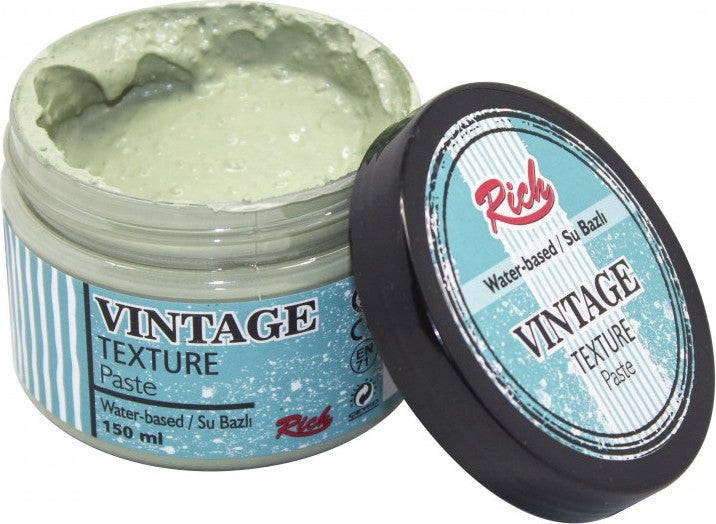 Vintage Texture Paste Water Based 150 ml Antique Green 5116