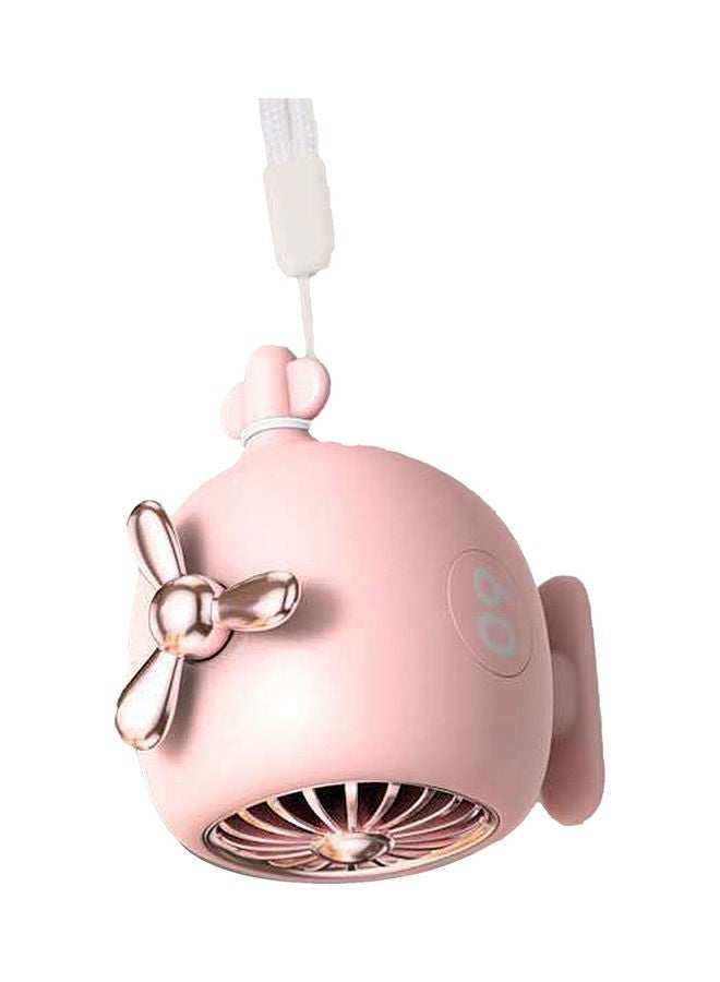 NIBEMINENT Helicopter Shape Wireless Mini Bluetooth Speaker Pink  - Image 1