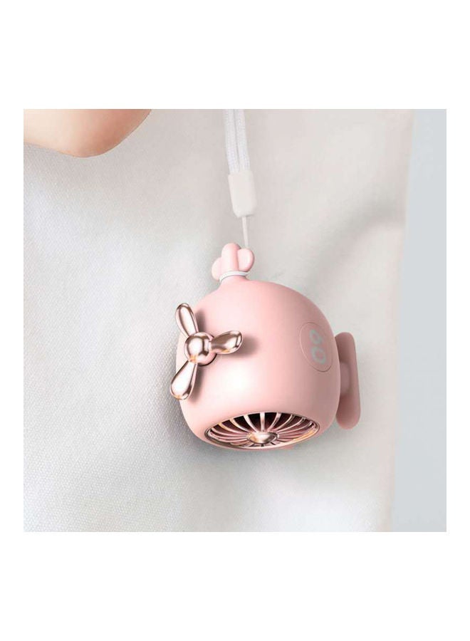 NIBEMINENT Helicopter Shape Wireless Mini Bluetooth Speaker Pink  - Image 2