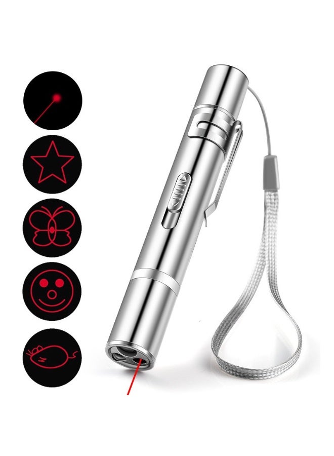 Laser Pointer Cat Toy, Dog Laser Pointer for Interactive Toys for Indoor Cats Dogs, Long Range 7Modes Lazer Projection Playpen for Kitten Outdoor Pet Chaser Tease - Image 1
