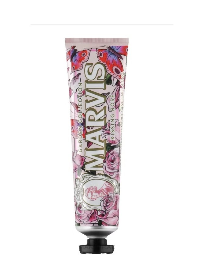 Marvis Garden Collection Kissing Rose Limited Edition Toothpaste, 75 ml, Sensational Flavored Toothpaste for a Long-Lasting Freshness - Image 2