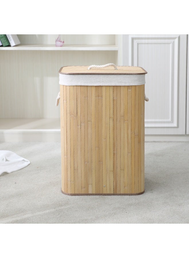 Noon East Storage Basket Bamboo Yellow 40x30x60 cm - Image 3