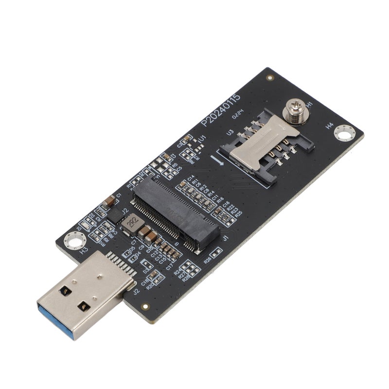 بطاقة محول شبكة NGFF M.2 KeyB لمحول وحدة WWAN 4G 5G مع مفتاح SIM و2 هوائيات - Image 2
