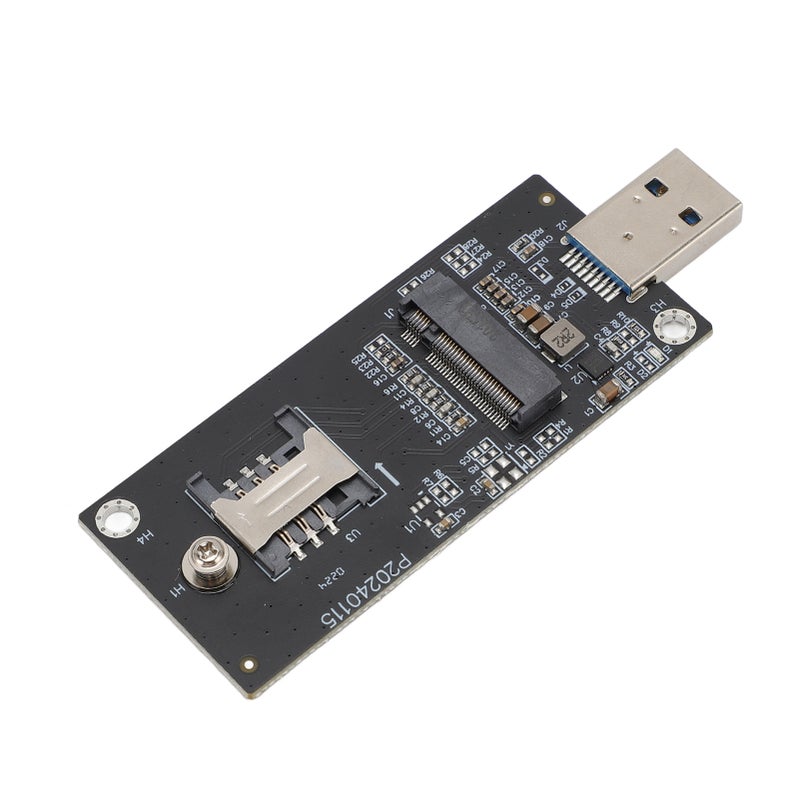 بطاقة محول شبكة NGFF M.2 KeyB لمحول وحدة WWAN 4G 5G مع مفتاح SIM و2 هوائيات - Image 4