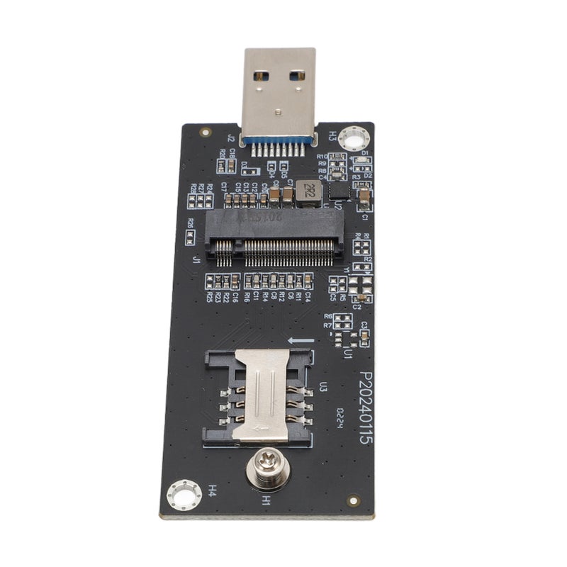 بطاقة محول شبكة NGFF M.2 KeyB لمحول وحدة WWAN 4G 5G مع مفتاح SIM و2 هوائيات - Image 5