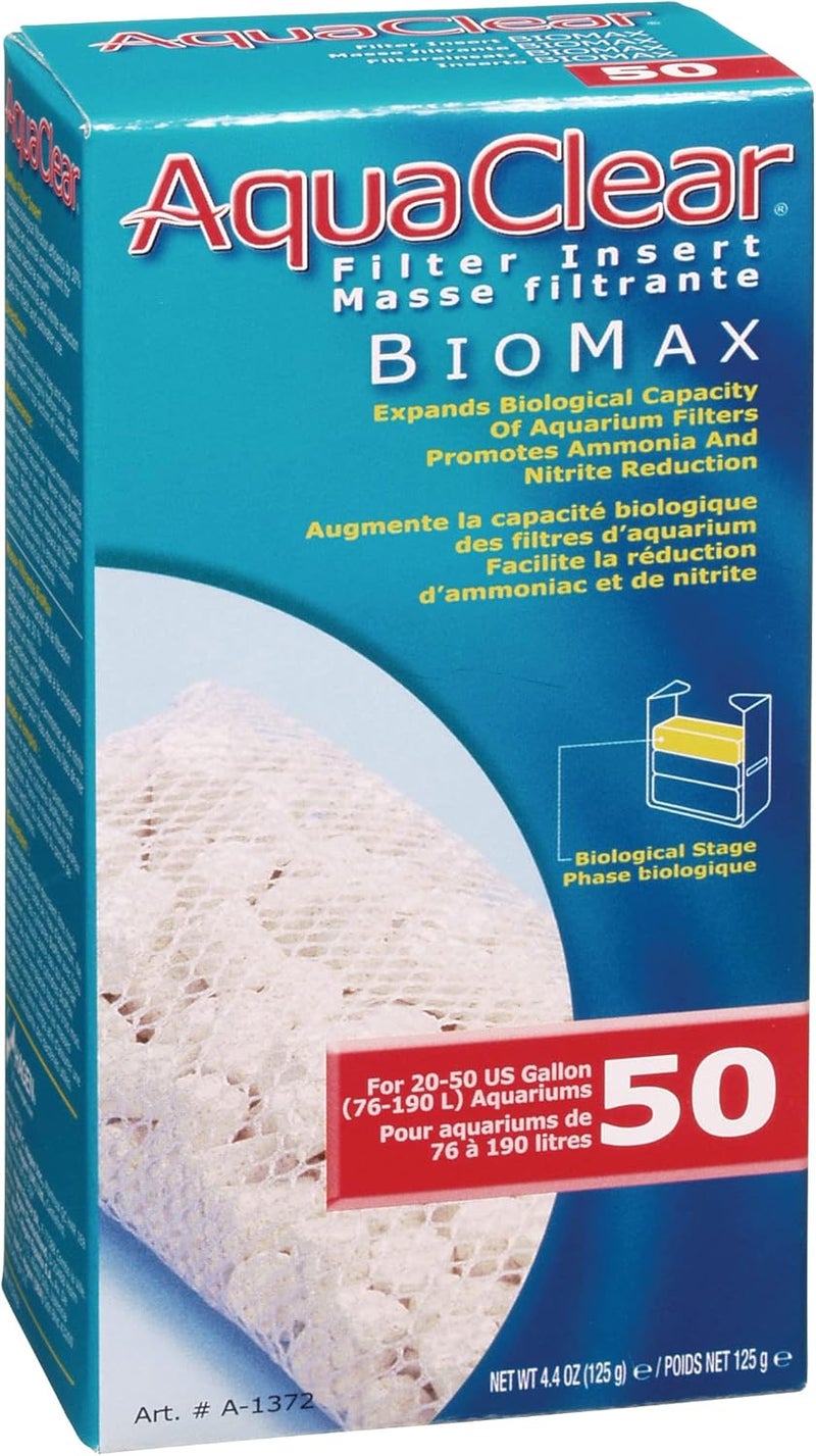 AquaClear 50 BioMax Filter Insert for 20-50 Gallon Aquariums - Image 1